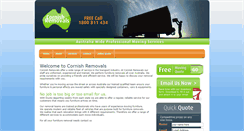 Desktop Screenshot of cornishremovals.com.au